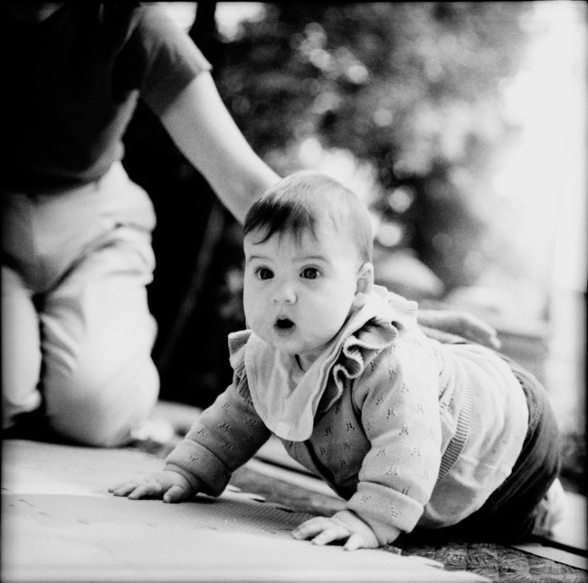 Curious Baby in natural light
